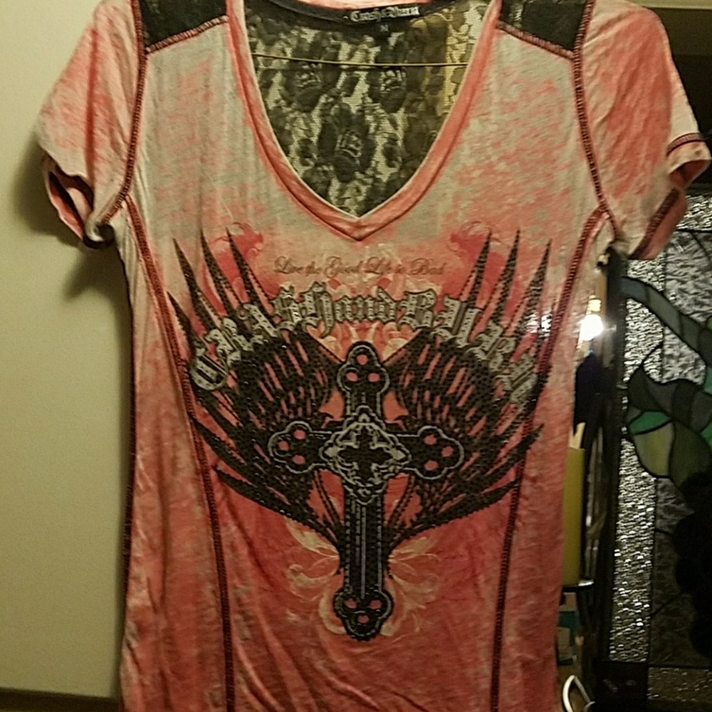 Burn out tee